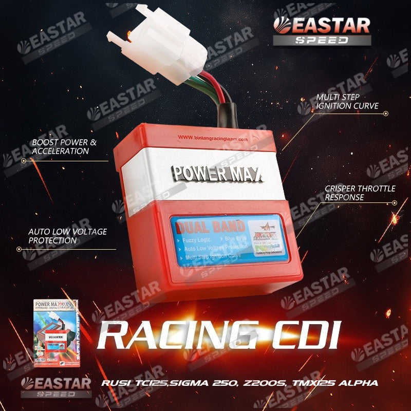 RUSI KRY 125/150/200 RACING CDI PLUG & PLAY for Rusi/KRY | EastarSpeed