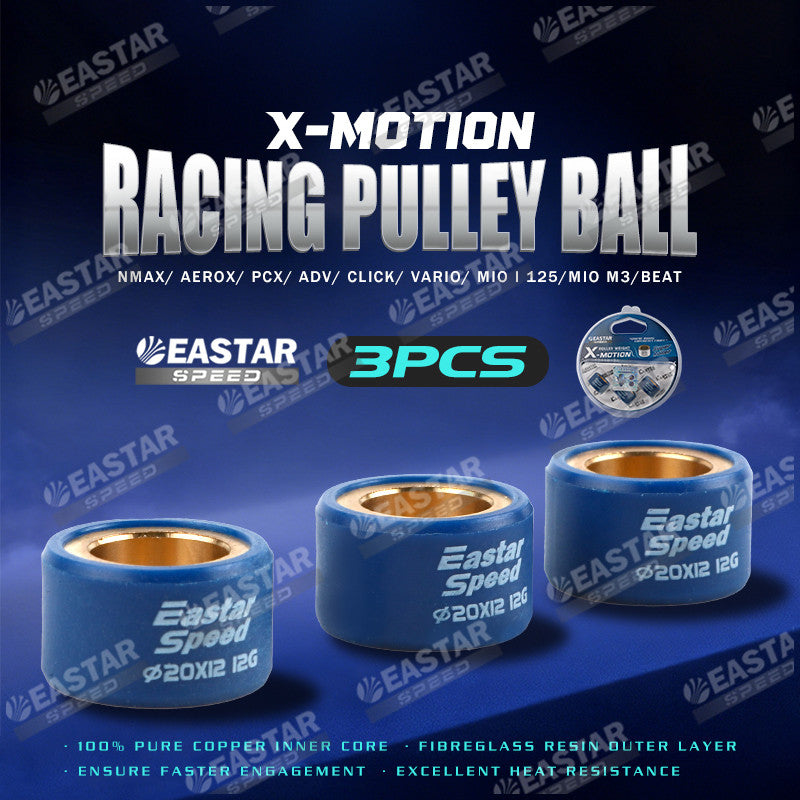 Copper Pulley Rollers for NMAX / Aerox / Click / PCX - Model & Weight Options