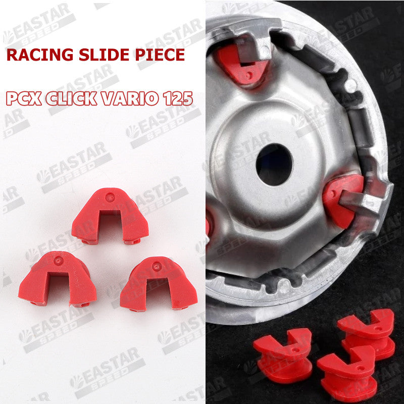 3pcs/Set Pcx and Click Vario 125 Racing Slide Piece for Click/PCX/Vario | EastarSpeed
