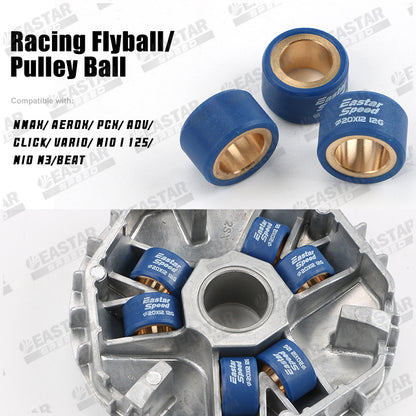 Copper Pulley Rollers for NMAX / Aerox / Click / PCX - Model & Weight Options