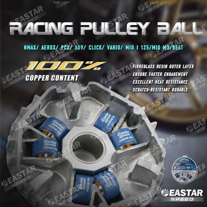 Copper Pulley Rollers for NMAX / Aerox / Click / PCX - Model & Weight Options