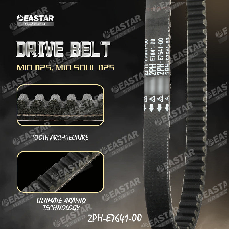 DRIVE BELT 2PH MIO I125, MIO SOUL I125 2PH-E7641-00 for Mio | EastarSpeed