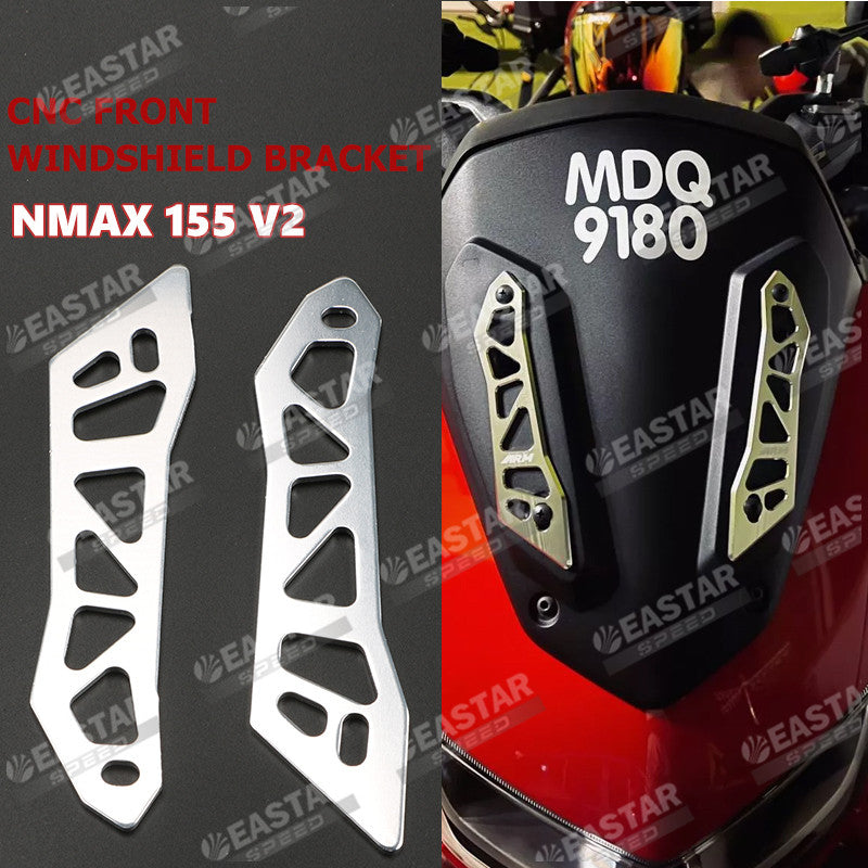 Short Windshield With Bracket Clear Nmax V2 Nmax 2020 for NMAX | EastarSpeed