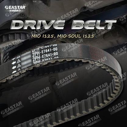 DRIVE BELT 2PH MIO I125, MIO SOUL I125 2PH-E7641-00 for Mio | EastarSpeed