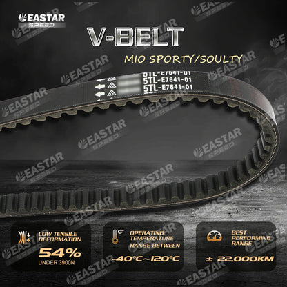 V-BELT 5TL MIO SPORTY/SOULTY 5TL-E7641-01 for Mio | EastarSpeed