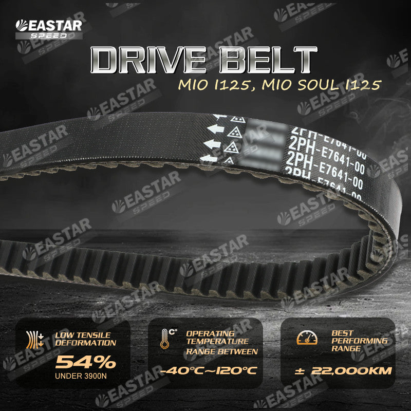 DRIVE BELT 2PH MIO I125, MIO SOUL I125 2PH-E7641-00 for Mio | EastarSpeed
