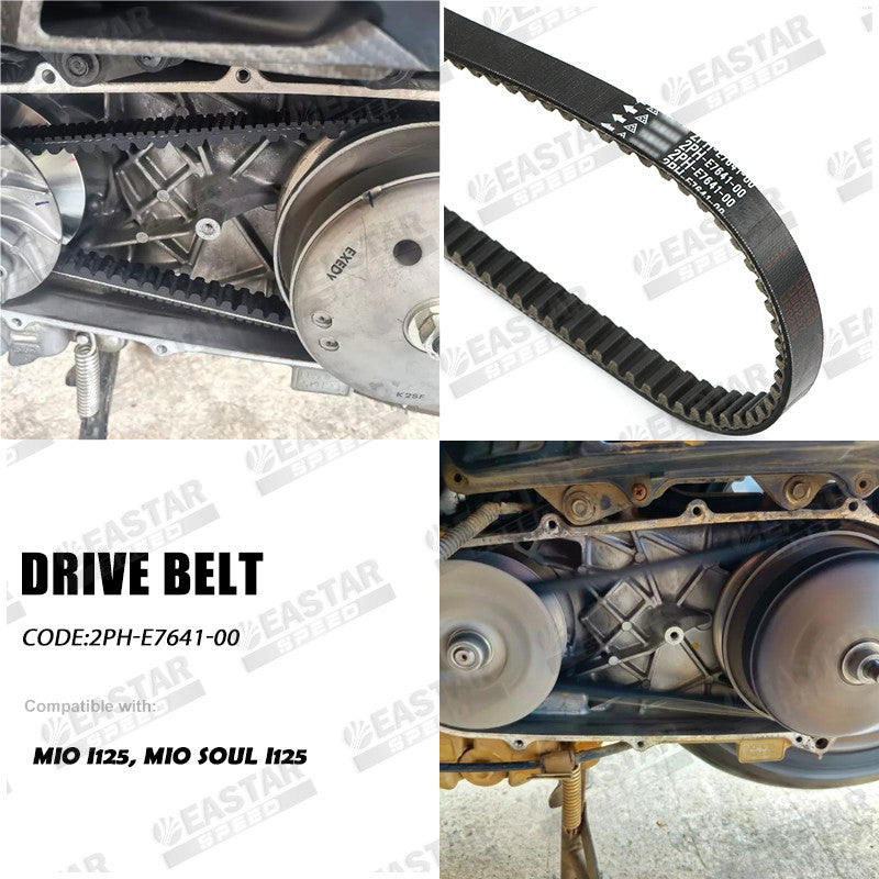 DRIVE BELT 2PH MIO I125, MIO SOUL I125 2PH-E7641-00 for Mio | EastarSpeed