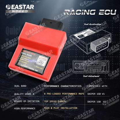 Racing ECU 8 MAP Adjustable for Sniper | EastarSpeed