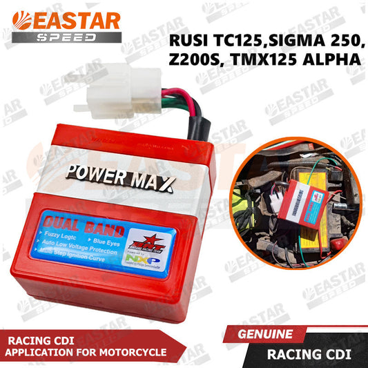 5-Pin DC Racing CDI for Rusi / TMX125 Alpha - Model Options