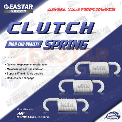 Clutch Spring Mio,M3/Click/Gy6/Nmax/Aerox/ 1000RPM 1200RPM for NMAX/Aerox/Mio | EastarSpeed
