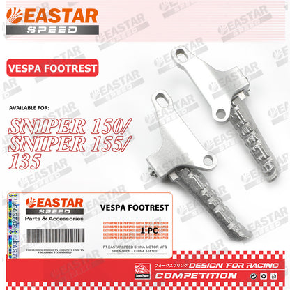 FOOTREST SNIPER 150 / SNIPER 155 / 135 REAR FOOTREST for Sniper | EastarSpeed