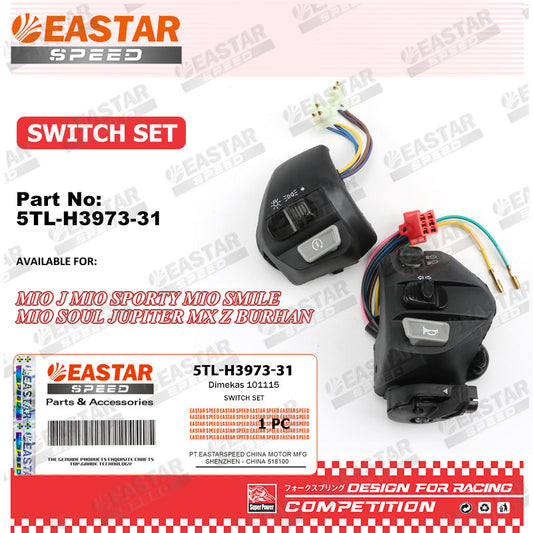 Left & Right Handlebar Switches for Mio Sporty / Soul / Jupiter - 5TL