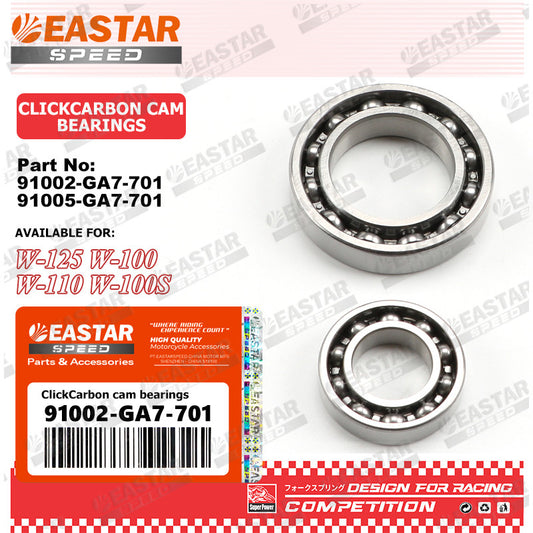 Camshaft Bearing Pair for Wave 100/110/125 - 6902 & 6905