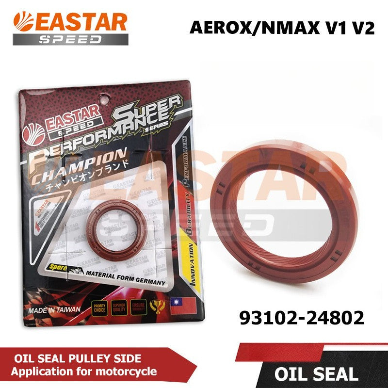 OIL SEAL PULLEY SIDE AEROX/NMAX V1 V2 93102-24802 for NMAX/Aerox | EastarSpeed