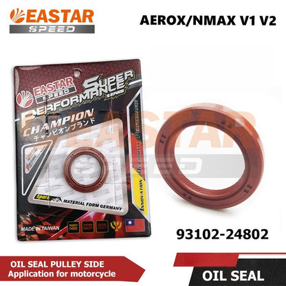 OIL SEAL PULLEY SIDE AEROX/NMAX V1 V2 93102-24802 for NMAX/Aerox | EastarSpeed