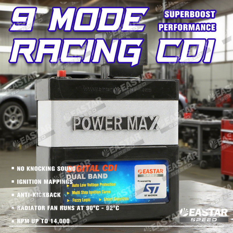 9 Mode Racing CDI for Smash/Barako | EastarSpeed