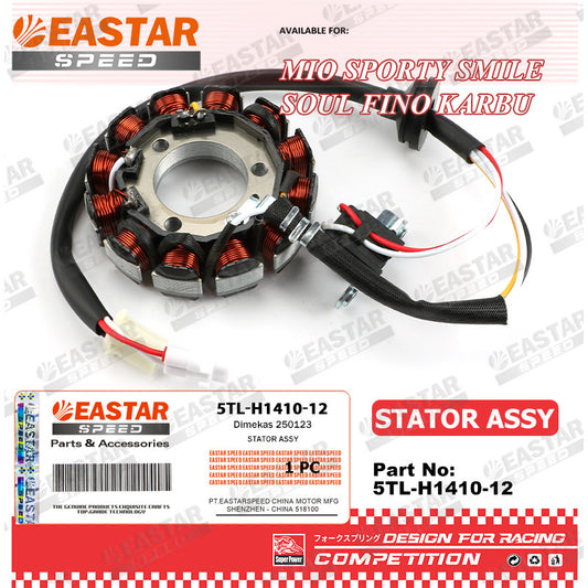 Stator Assembly for Mio Sporty / Smile / Soul / Fino Carb - 5TL