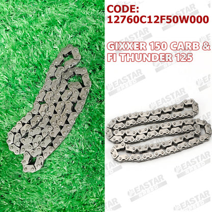 Timing Chain for Gixxer 150 Carb/FI / Thunder 125 - 12760C12F50W000