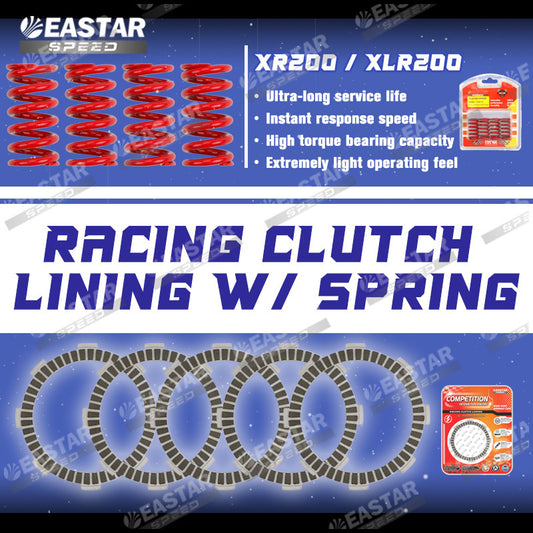 Clutch Linings & Springs for XR200 / XLR200 - Options