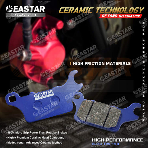 Ceramic Brake Pads MIO I 125 CLICK for NMAX/Aerox/Mio | EastarSpeed