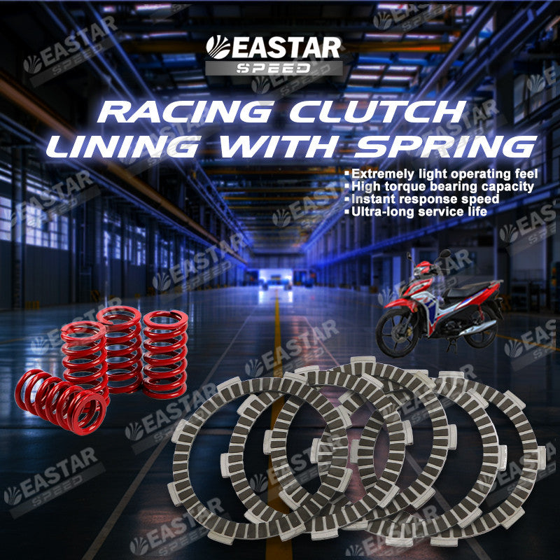 Racing Clutch Lining with Spring Wave100 110 Xrm100 110 for Wave/XRM | EastarSpeed