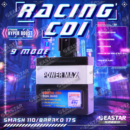 9 Mode Racing CDI for Smash/Barako | EastarSpeed