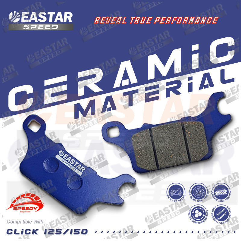 Ceramic Brake Pads MIO I 125 CLICK for NMAX/Aerox/Mio | EastarSpeed