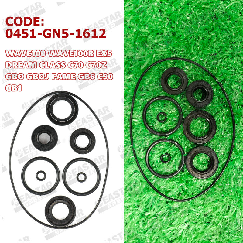 Engine Oil Seal Set for Wave 100 / EX5 Dream / C70 / C90