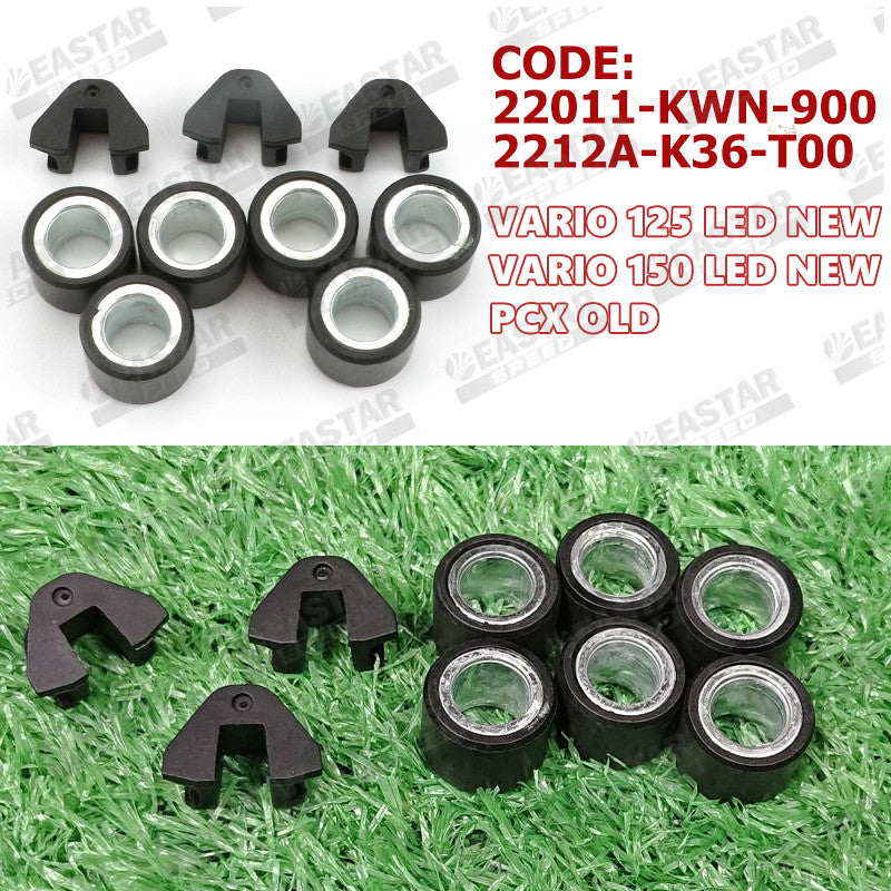 Variator Rollers & Sliders para sa Vario 125/150 LED / PCX - Mga Pagpipilian