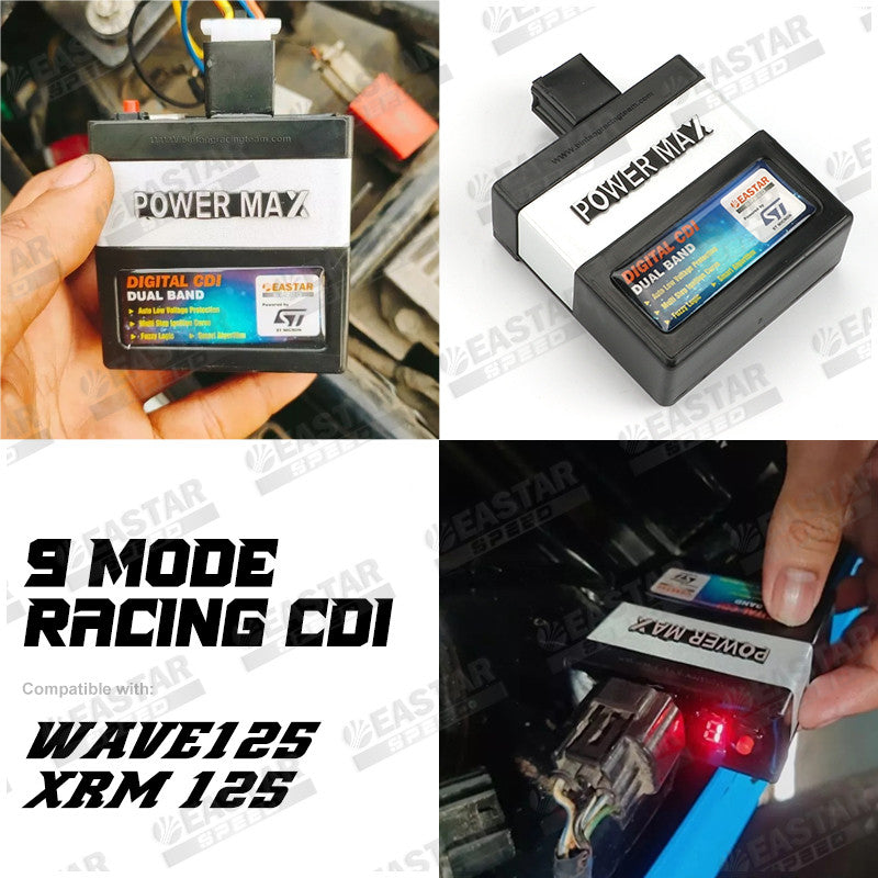 9 Mode Racing CDI 4 Pins for Wave/XRM | EastarSpeed