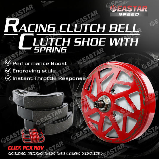 Clutch Bell & Shoe for Click / PCX / ADV / Mio M3 - Options
