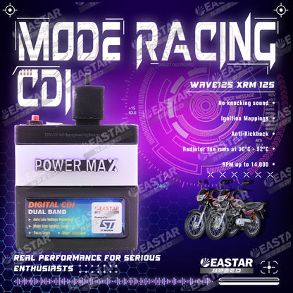 9 Mode Racing CDI 4 Pins for Wave/XRM | EastarSpeed