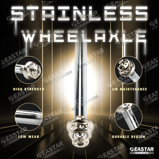 Stainless Wheel Axle for Mio / NMAX / Aerox / Wave - Model Options
