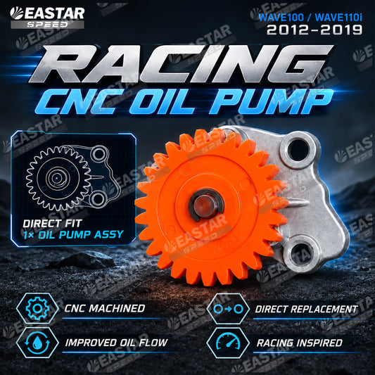 CNC Oil Pump for Wave 100 / Wave 110i 2012-2019