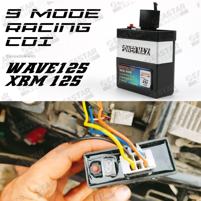 9 Mode Racing CDI 4 Pins for Wave/XRM | EastarSpeed