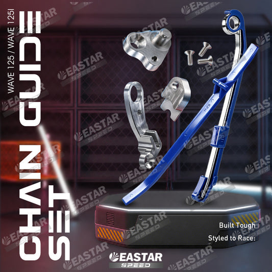 Blue 3CNC Chain Bridge Conversion Parts for MSX / Wave 125i - Options