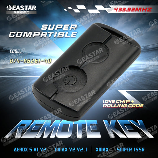Spare Smart Key Remote for Aerox S / NMAX / XMAX / Sniper 155R