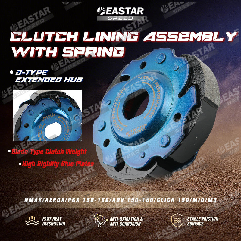 D-type Extended Clutch Hub CLUCTH ASSY WITH CLUTCH SPRING for NMAX/Aerox/Mio | EastarSpeed