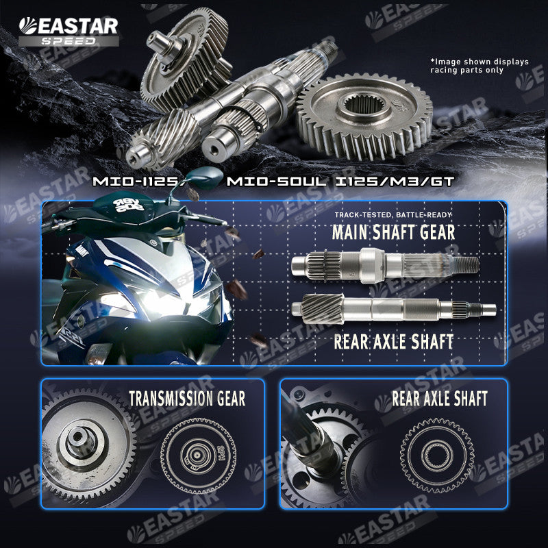 Gear Set MIO-i125/MIO-SOUL i125/M3/GT for Mio | EastarSpeed