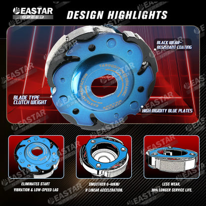 D-type Extended Clutch Hub CLUCTH ASSY WITH CLUTCH SPRING for NMAX/Aerox/Mio | EastarSpeed