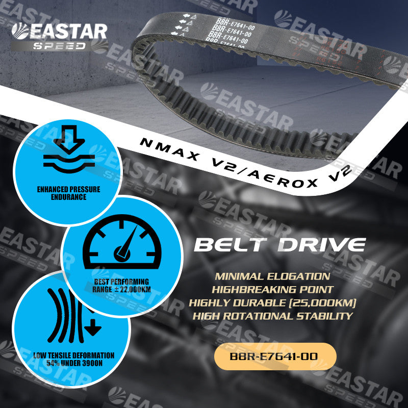 B8R Belt V-BELT NMAX V2/AEROX V2 B8R-E7641-00 for NMAX/Aerox | EastarSpeed