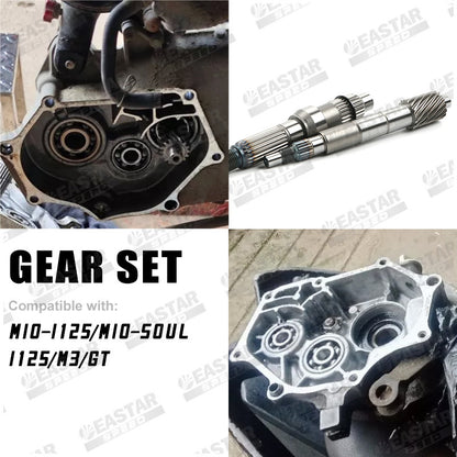 Gear Set MIO-i125/MIO-SOUL i125/M3/GT for Mio | EastarSpeed